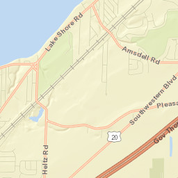 Wanakah Street Map