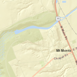 Mount Morris Street Map