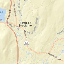 Brookline Street Map