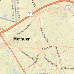 Methuen Street Map