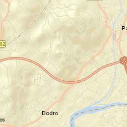 Padrón Street Map