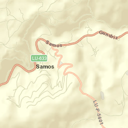 Samos Street Map