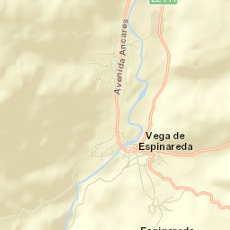 Vega de Espinareda Street Map