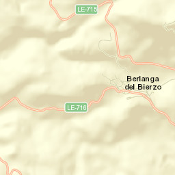 Berlanga del Bierzo Street Map