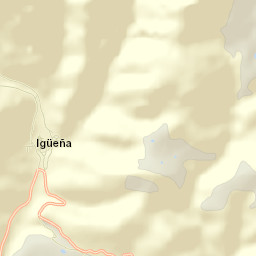 Igüeña Street Map