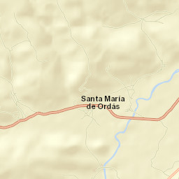 Santa María de Ordás Street Map