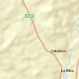 Cebanico Street Map