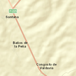 Congosto de Valdavia Street Map