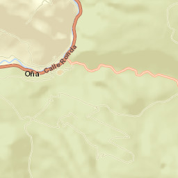 Oña Street Map