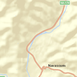 Navascués Street Map