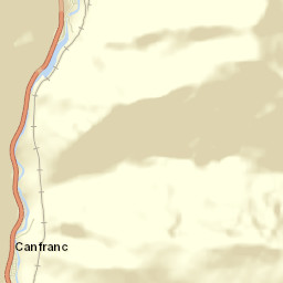 Canfranc Street Map