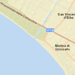 Marina di Grosseto Street Map
