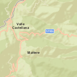 Valle Castellana Street Map