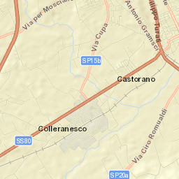 Colleranesco Street Map