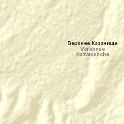 Verkhneye Kazanishche Street Map