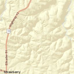 Strawberry Point Street Map