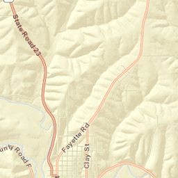 Darlington Street Map