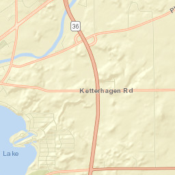 Browns Lake Street Map