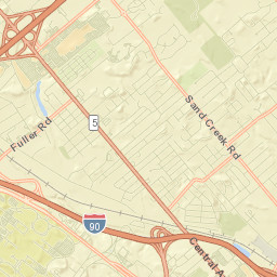 Roessleville Street Map