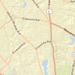 West Albany Street Map