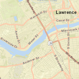 Lawrence Street Map