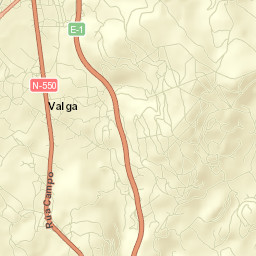 Valga Street Map