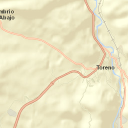 Toreno Street Map