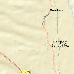 Cuadros Street Map