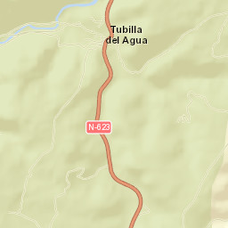 Tubilla del Agua Street Map