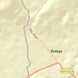 Zúñiga Street Map