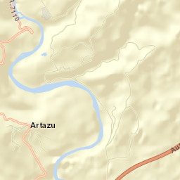 Artazu Street Map