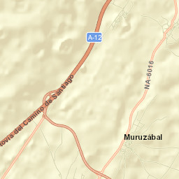 Muruzábal Street Map