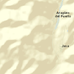Aragüés del Puerto Street Map