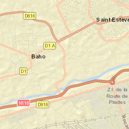 Baho Street Map