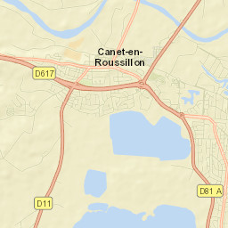 Canet-en-Roussillon Street Map