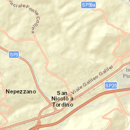 Nepezzano Street Map