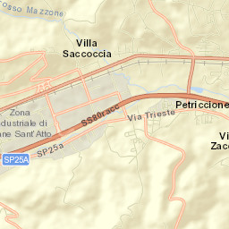 Bellante Stazione Street Map
