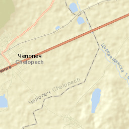 Chelopech Street Map