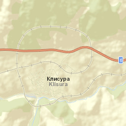 Klisura Street Map