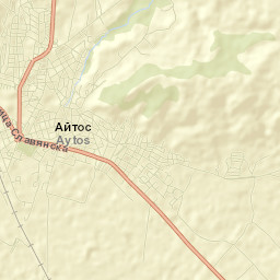 Aytos Street Map