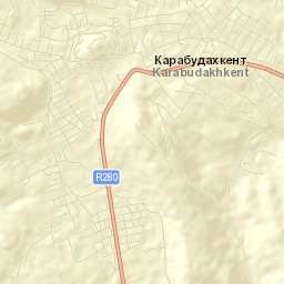 Karabudakhkent Street Map