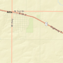 Alta Street Map