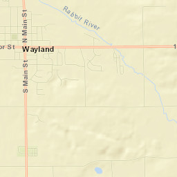 Wayland Street Map