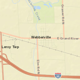 Webberville Street Map