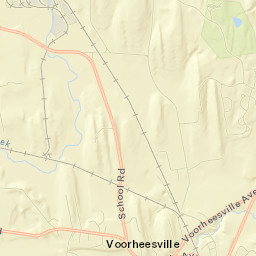 Voorheesville Street Map