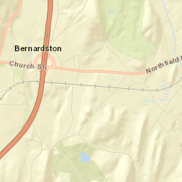 Bernardston Street Map
