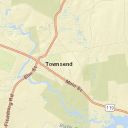 Townsend Street Map