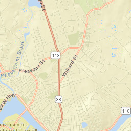 Dracut Street Map