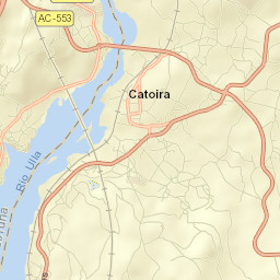 Catoira Street Map