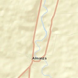 Almanza Street Map